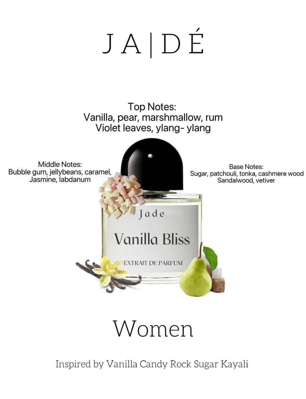 Vanilla Bliss, Inspired by Vanilla Candy Rock Sugar | 42 Kayali,